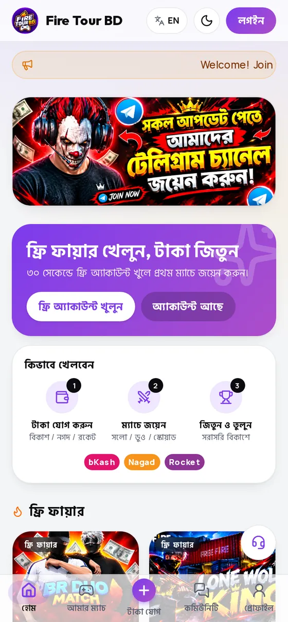Fire Tour BD স্ক্রিনশট 1